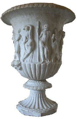 he Bourghese Vase - exhibited at the Louvre, Paris