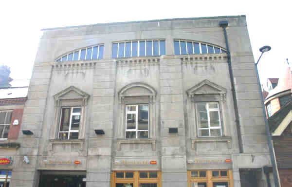 rear of the Mechanics Institution Hall